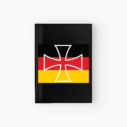 Iron Cross Eisernes Kreuz Germany Hardcover Journal