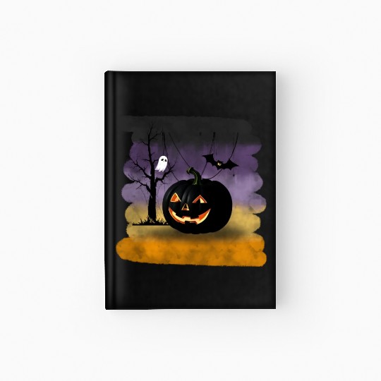 "The Midnight Pumpkin" Hardcover Journal