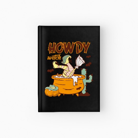Howdy Witch Hardcover Journal