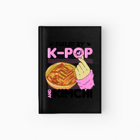 Kimchi Lovers Korean Cuisine Food Gifts Hardcover Journal