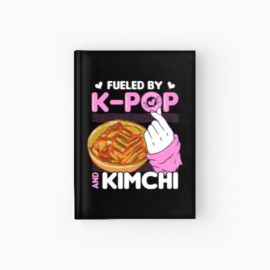 Kimchi Lovers Korean Cuisine Food Gifts Hardcover Journal