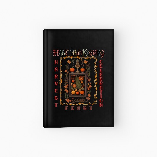 "Harvest Feast Delight" Hardcover Journal