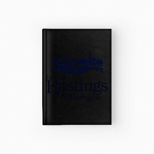 City of Hastings on The Thornapple river Hardcover Journal