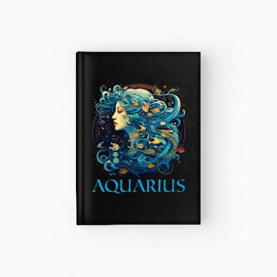 Embrace Your Aquarius Identity: Aquarius Zodiac Hardcover Journal