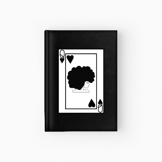 Black Queen Hardcover Journal