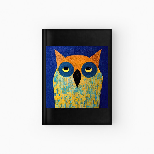 Mod Owl: Bored Owl Hardcover Journal