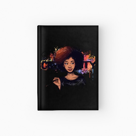 Creative Artist Portrait Hardcover Journal
