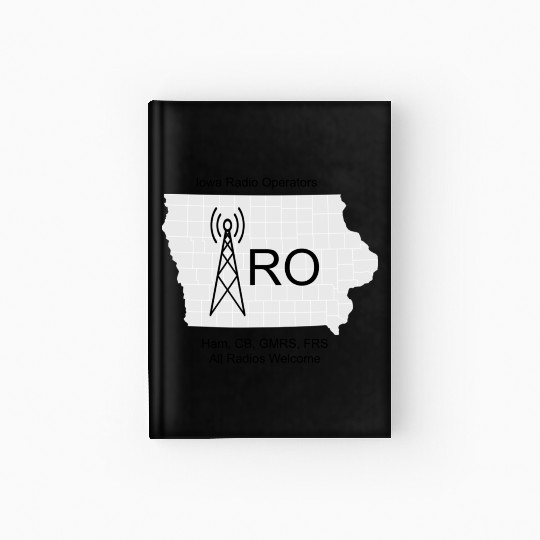 IRO Logo Grayscale Hardcover Journal