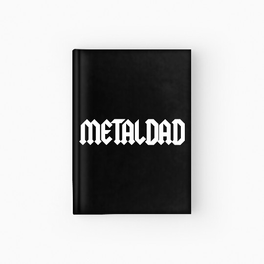 Metal Dad Hardcover Journal