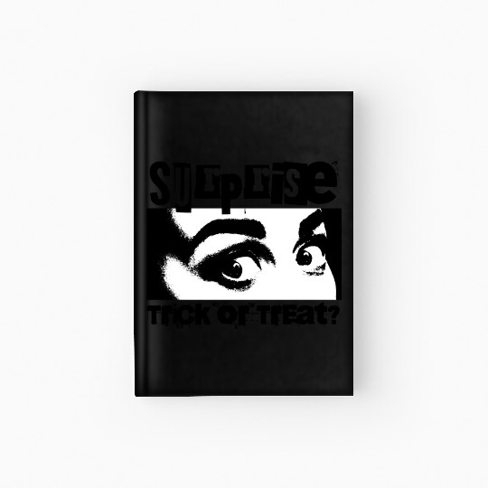 Surprise - Trick or Treat? Hardcover Journal