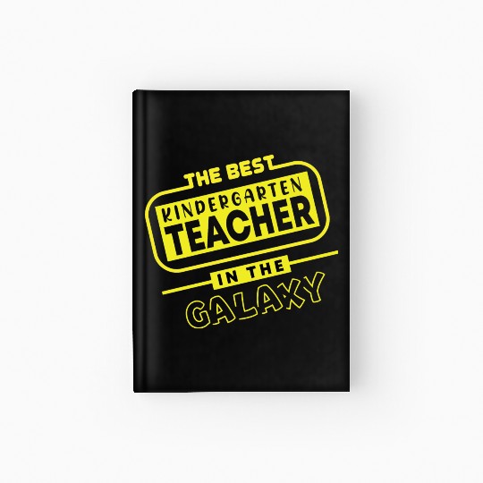 Best Kindergarten Teacher Hardcover Journal