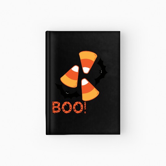 Candy Corn Design Hardcover Journal