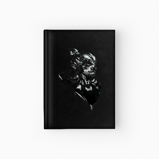 Monochrome Street Fighter: Akuma's Knightly FanAr Hardcover Journal