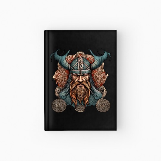 Viking / Odin / Thor / Celtic / Helmet / Nordic Hardcover Journal