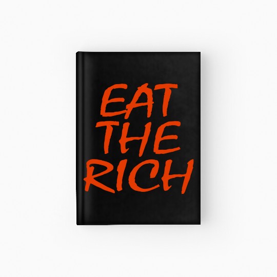 UAW Eat The Rich Hardcover Journal