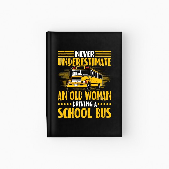 School Bus Driver Hardcover Journal
