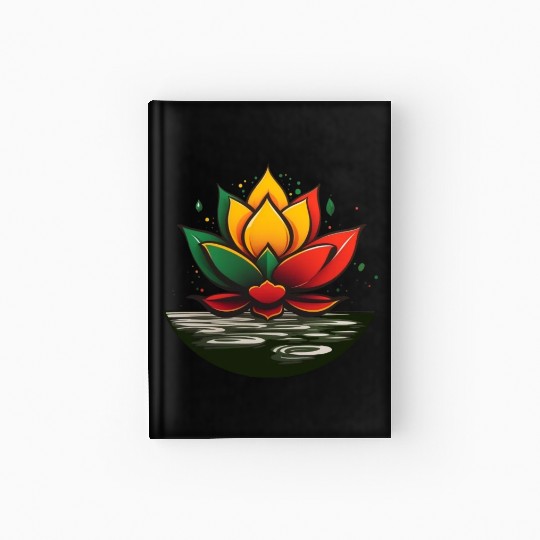 Reggae Lotus Hardcover Journal