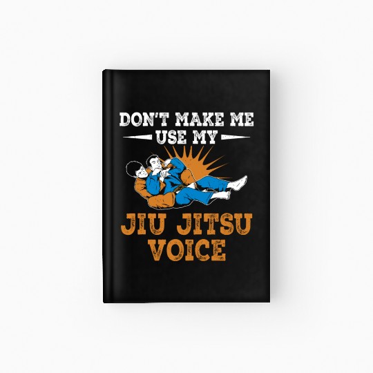 Brazilian Jiu Jitsu Trainer Martial Arts BJJ MMA Hardcover Journal