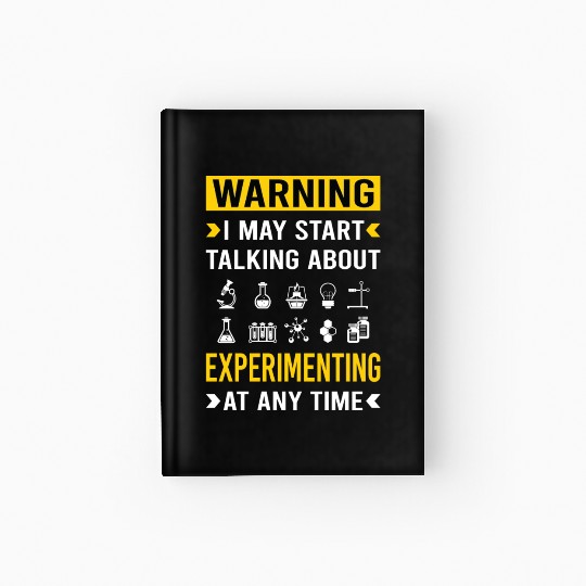 Experimenting Experiment Experimentator Laboratory Hardcover Journal