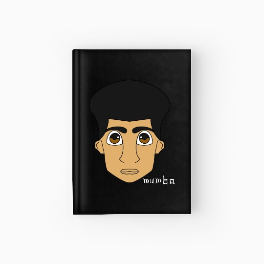 Mumbo character face Hardcover Journal
