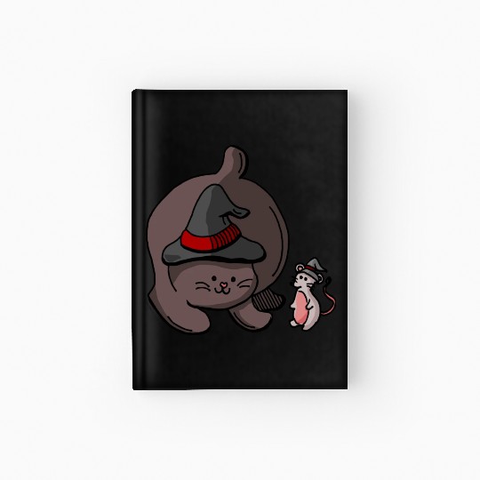 Cute Kittens Friends Hardcover Journal