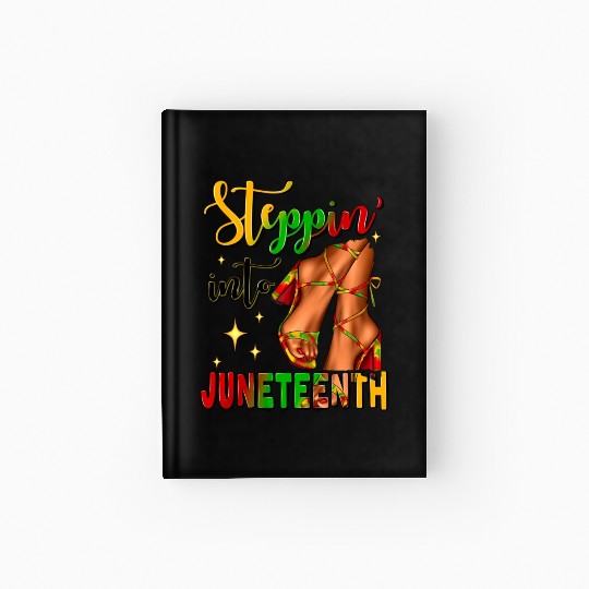 Black History juneteenth freeish Hardcover Journal