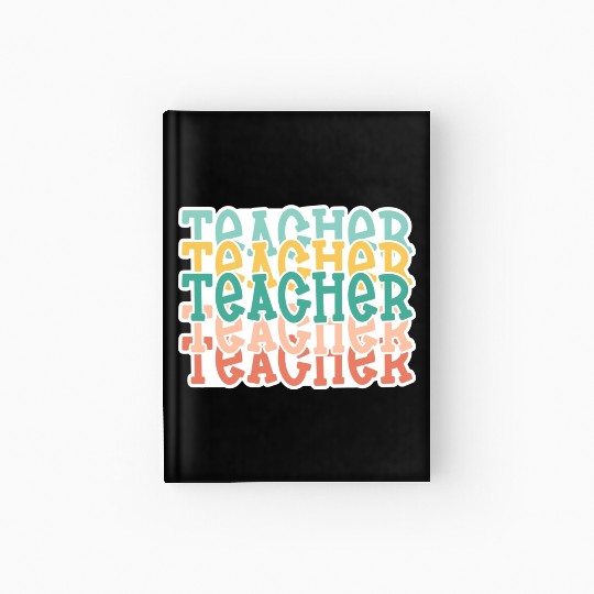 Teacher Stacked Hardcover Journal