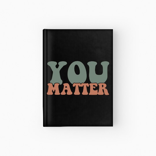 Dear Person Behind Me Message front Hardcover Journal