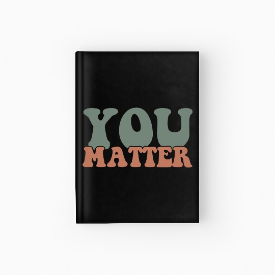 Dear Person Behind Me Message front Hardcover Journal