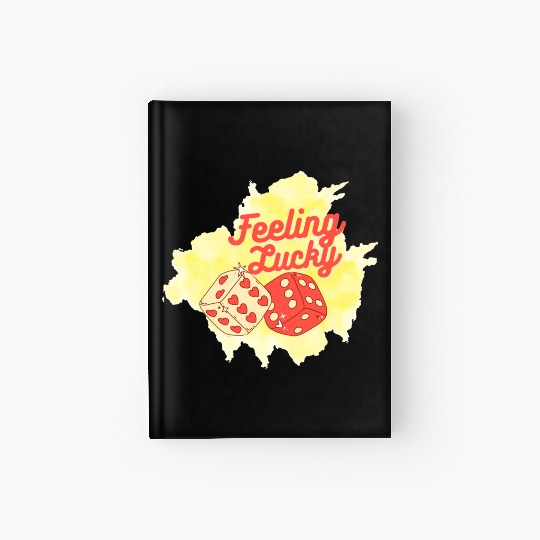 Feeling lucky Hardcover Journal