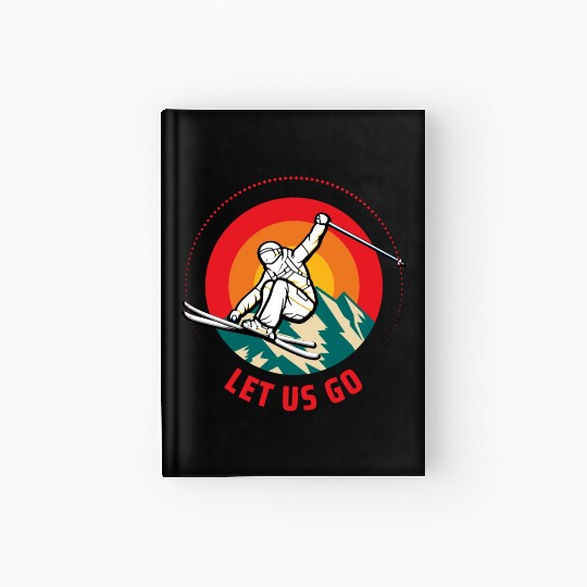 "Winter Wonderland Thrills: Snowboarder's Paradise Hardcover Journal