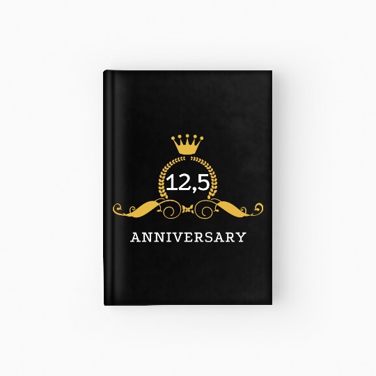 12.5 Years Wedding Anniversary / Celebrate Love Hardcover Journal