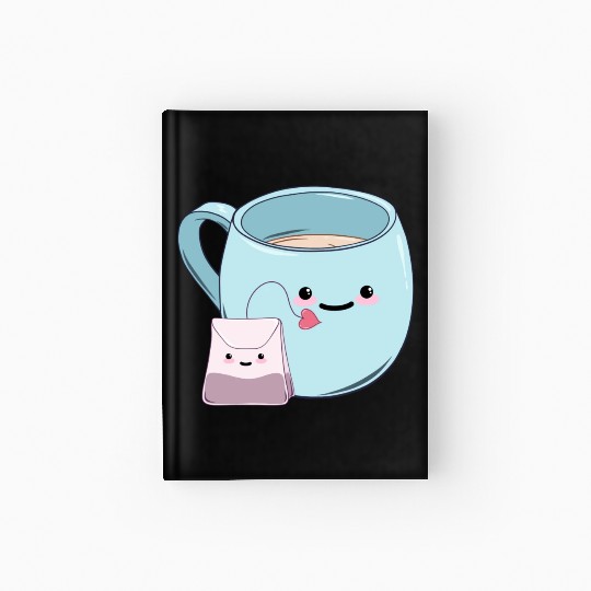 Tea Time With Friends Hardcover Journal