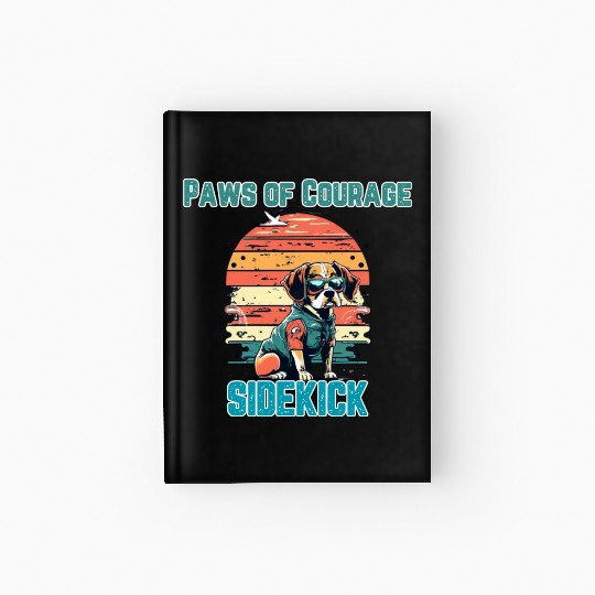 Courageous Canine Companion Hardcover Journal