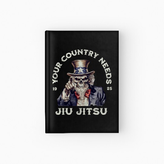 Vintage Brazilian Jiu Jitsu MMA American BJJ Hardcover Journal