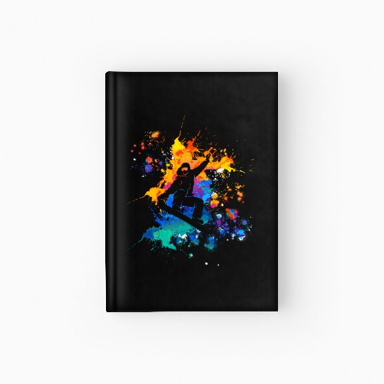 Snowboarder Cool Freestyle Snowboarding Hardcover Journal