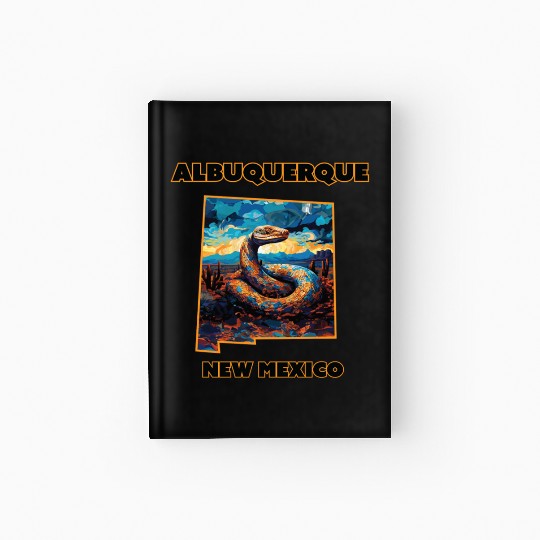 New Mexico - Rattlesnake Hardcover Journal
