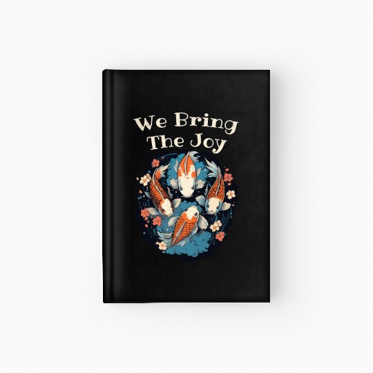 Koi Fish Koi Carp Japanese Koi Garden-Pond funny Hardcover Journal