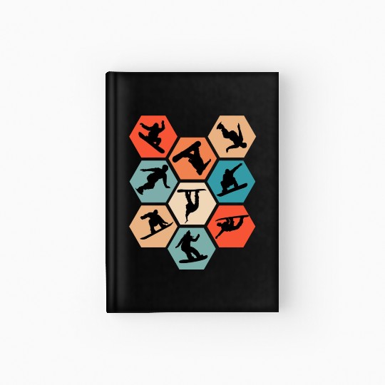 Snowboard Freestyle Snowboarder Snowboarding Hardcover Journal