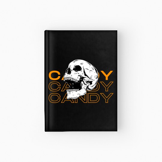 Candy Candy Candy Skull Hardcover Journal