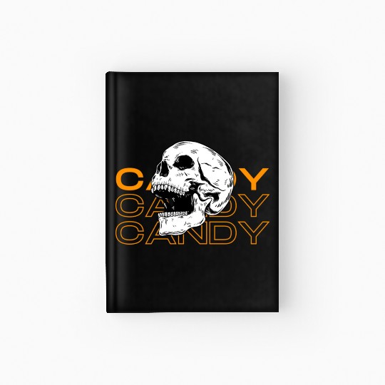 Candy Candy Candy Skull Hardcover Journal