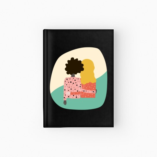 Friends Who Swim Together Stay Together Open Water Hardcover Journal