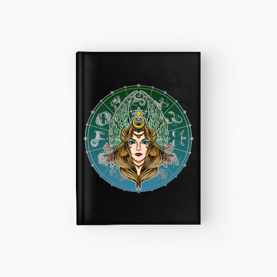Virgo Zodiac star sign horoscope Astrology Hardcover Journal