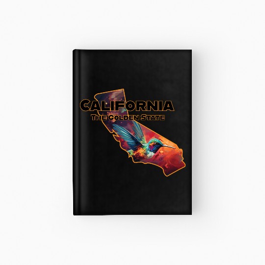 California Wildlife - hummingbird Hardcover Journal