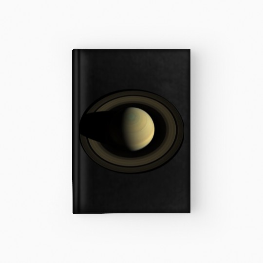 Saturn The Jewel of the Solar System Hardcover Journal