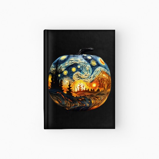 Starry Starry Pumpkin Hardcover Journal