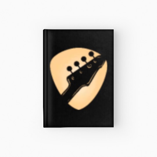 Bass Guitar Gift for Bassist Bass Guitarist Rock Hardcover Journal