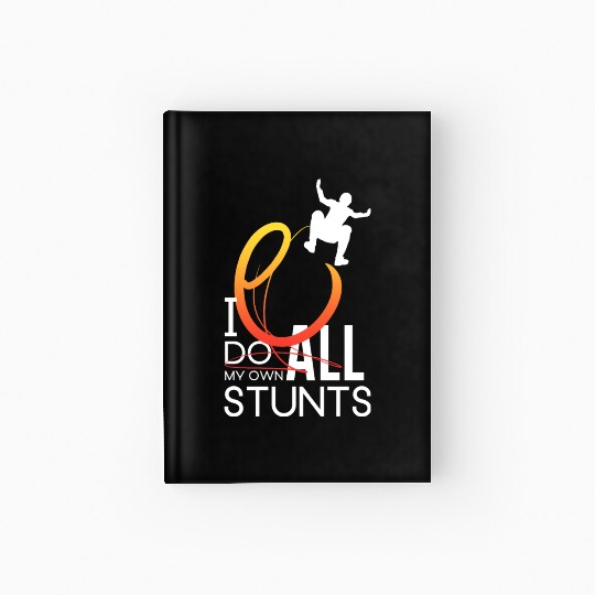 "I Do My Own Stunts" Daredevil Design Hardcover Journal