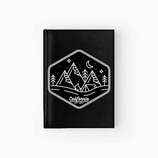 Midnight California Hardcover Journal