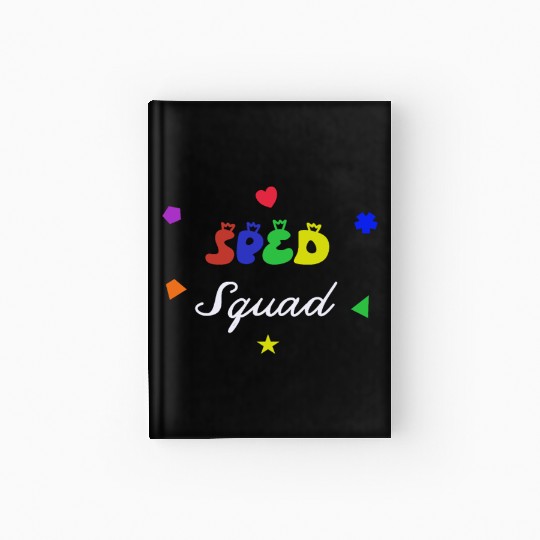Sped Groovy Squad Back To School Special Education Hardcover Journal